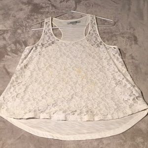 White Tank Top Forever 21
